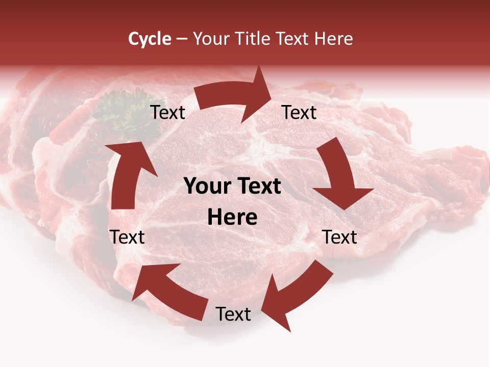 Portion Red Green PowerPoint Template