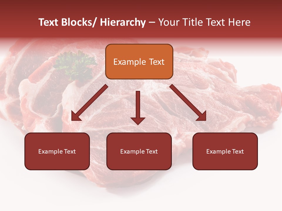 Portion Red Green PowerPoint Template