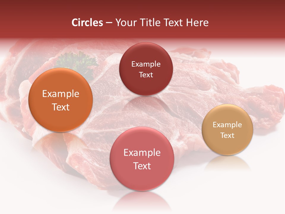 Portion Red Green PowerPoint Template