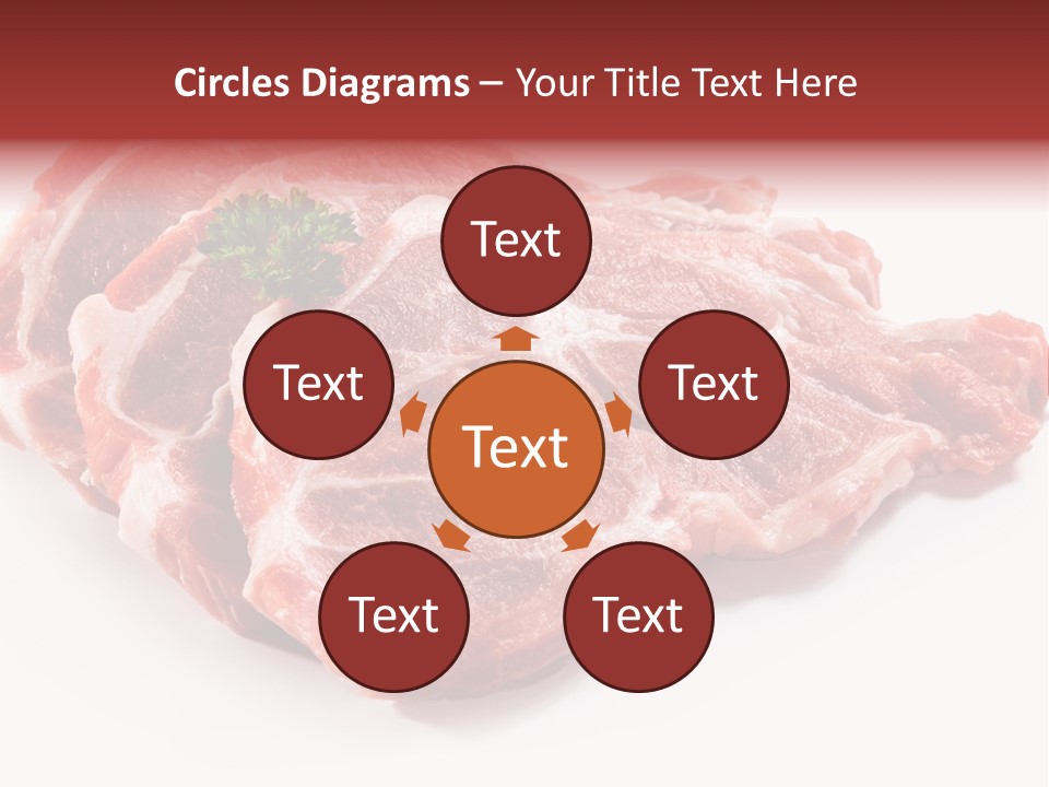 Portion Red Green PowerPoint Template