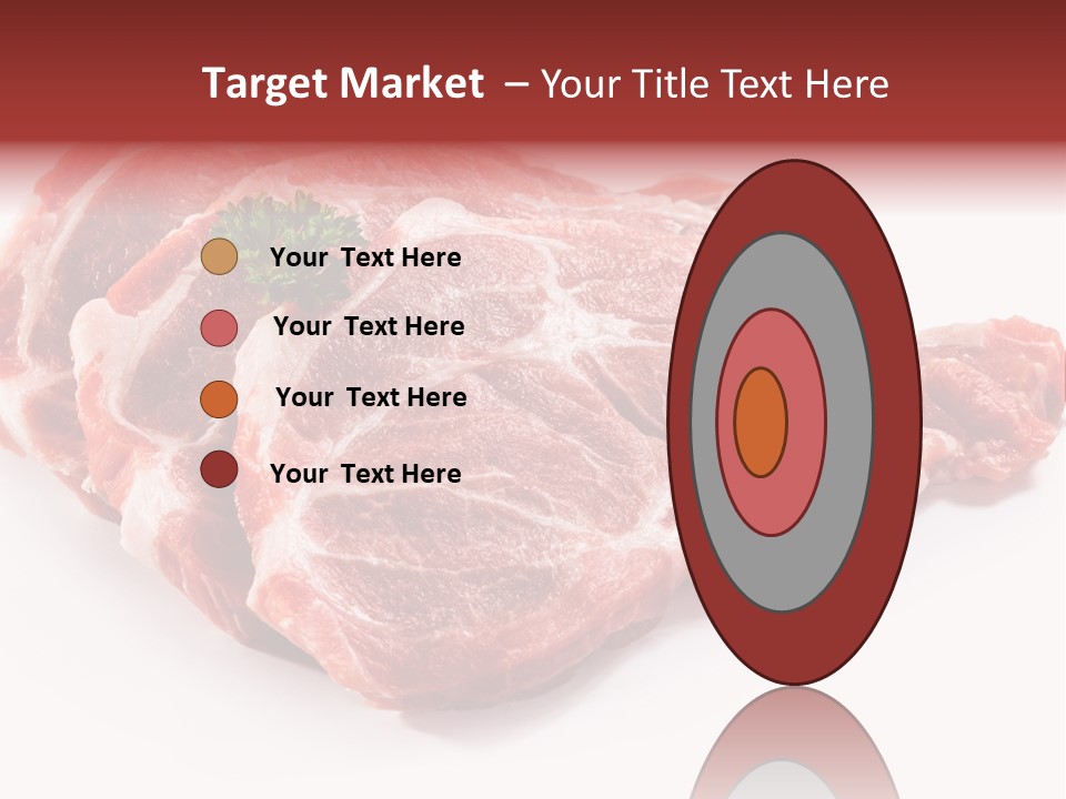 Portion Red Green PowerPoint Template