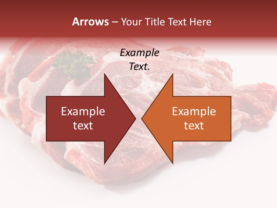 Portion Red Green PowerPoint Template