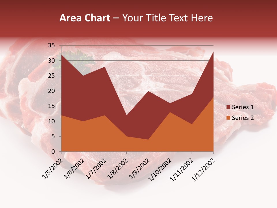 Portion Red Green PowerPoint Template