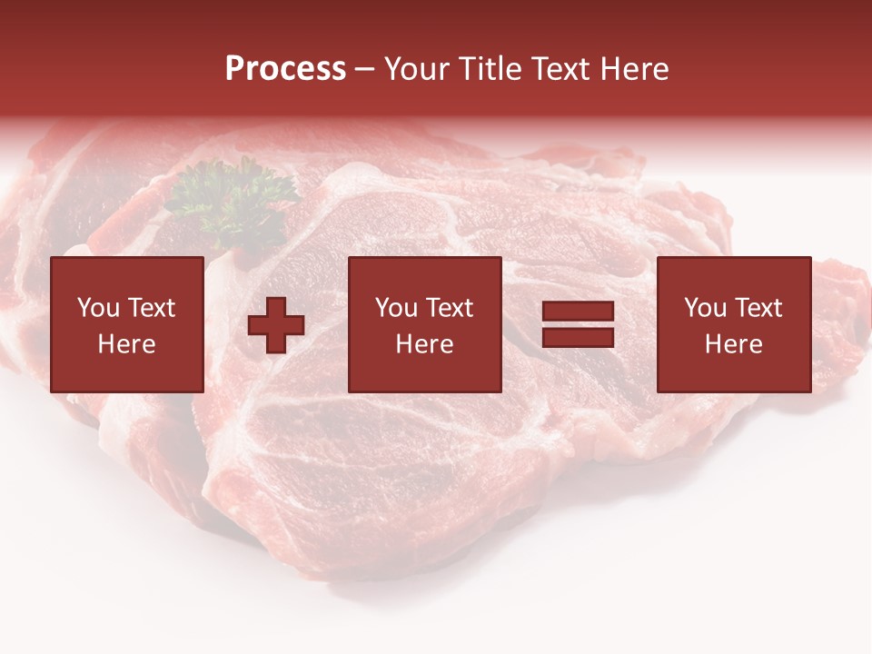 Portion Red Green PowerPoint Template