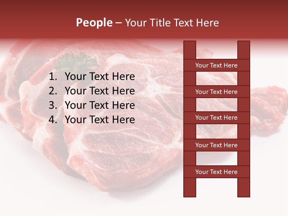 Portion Red Green PowerPoint Template