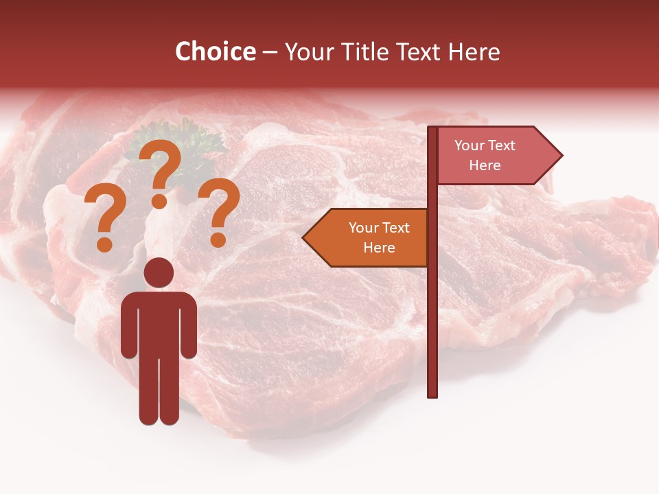 Portion Red Green PowerPoint Template