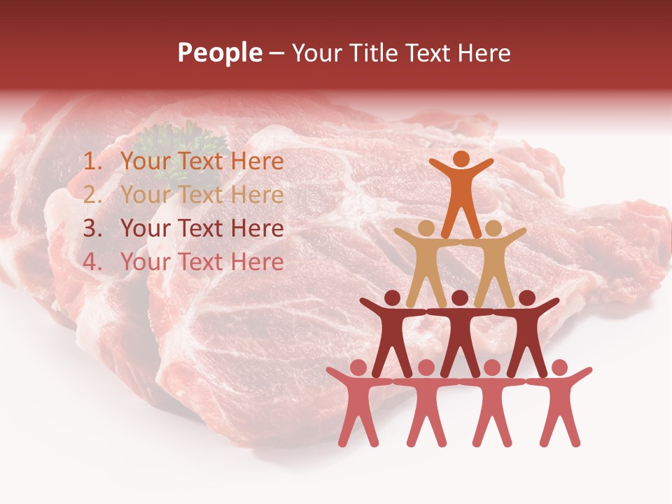 Portion Red Green PowerPoint Template