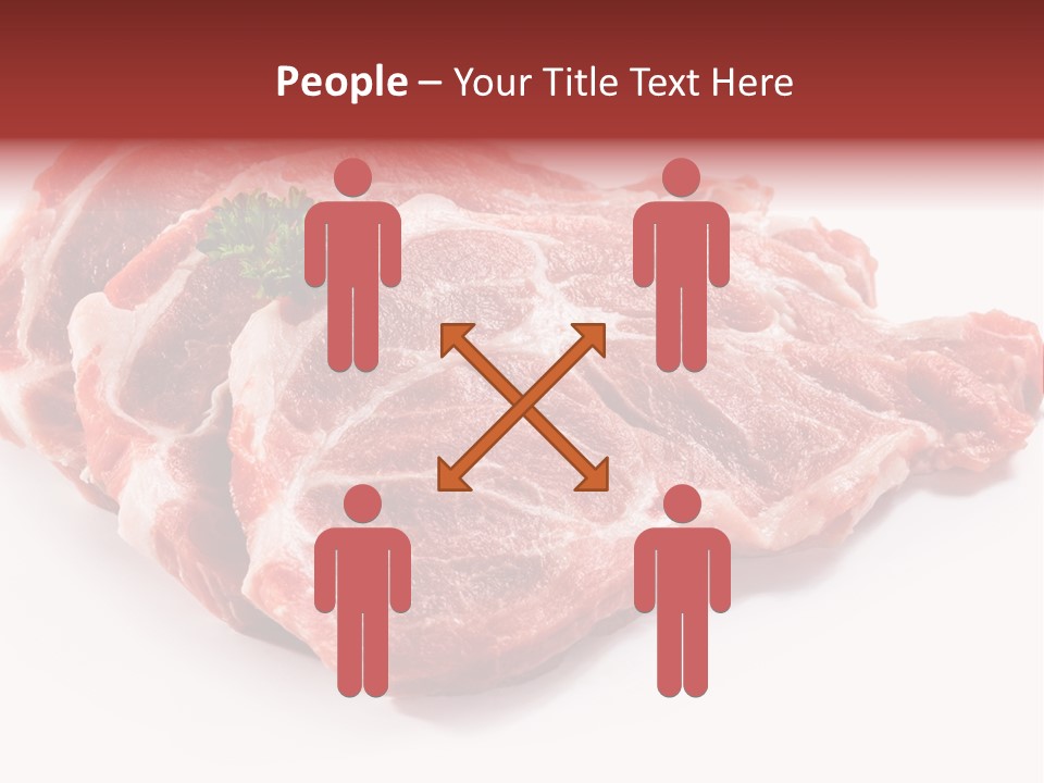 Portion Red Green PowerPoint Template