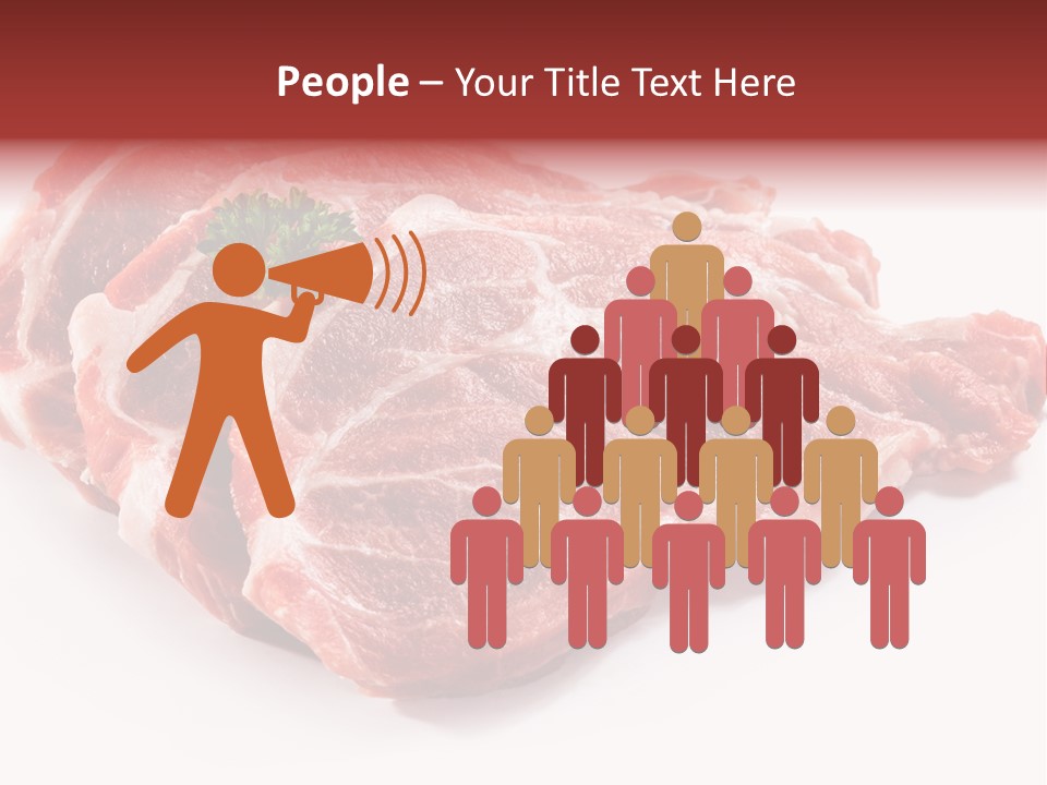 Portion Red Green PowerPoint Template