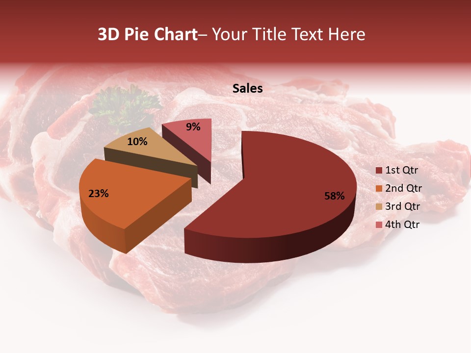 Portion Red Green PowerPoint Template