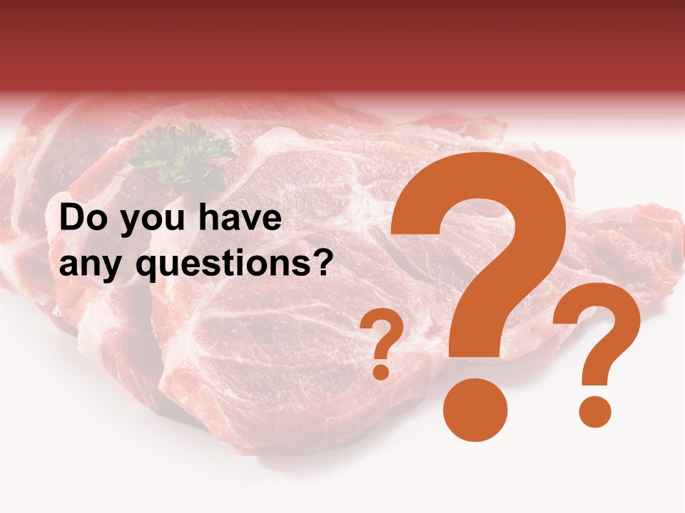 Portion Red Green PowerPoint Template