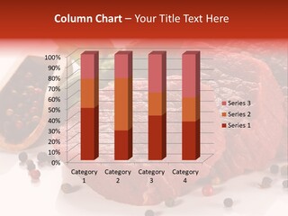 Sirloin White Cutting PowerPoint Template