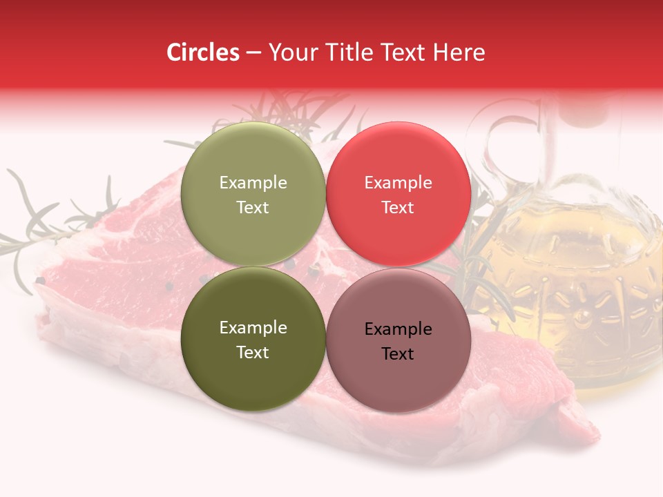 Protein Oil Dining PowerPoint Template