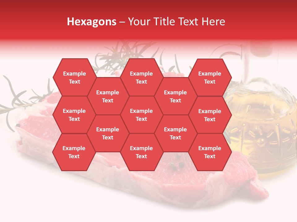 Protein Oil Dining PowerPoint Template