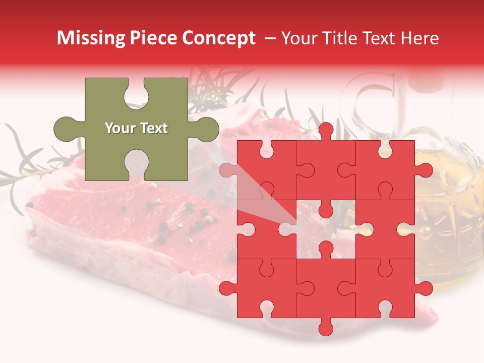 Protein Oil Dining PowerPoint Template