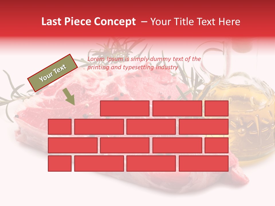 Protein Oil Dining PowerPoint Template