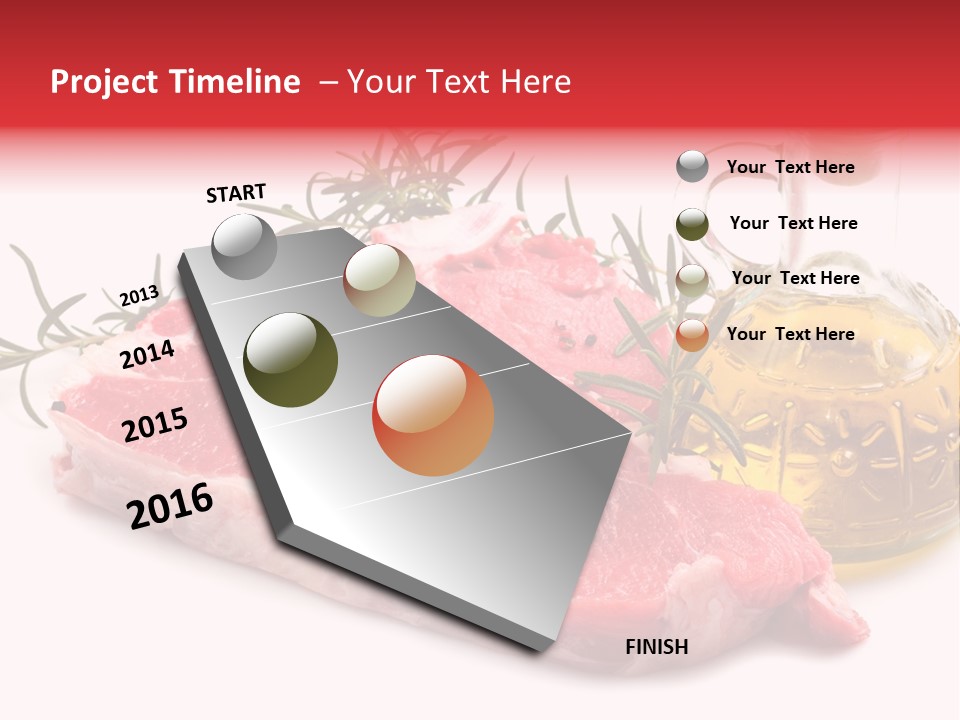 Protein Oil Dining PowerPoint Template