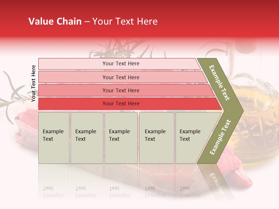 Protein Oil Dining PowerPoint Template