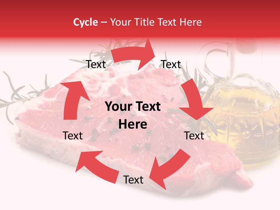 Protein Oil Dining PowerPoint Template