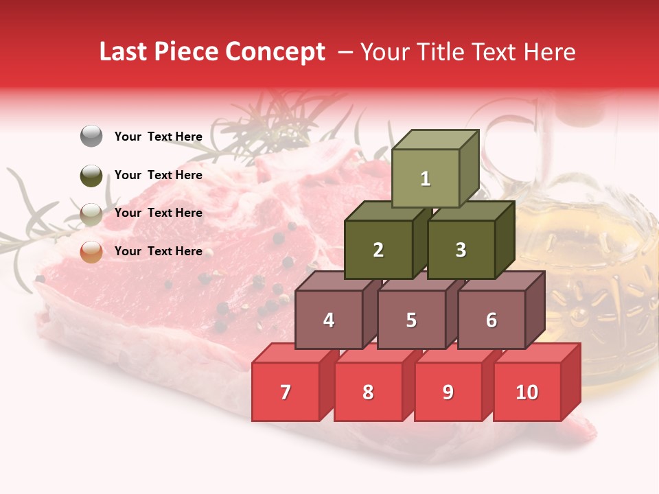 Protein Oil Dining PowerPoint Template