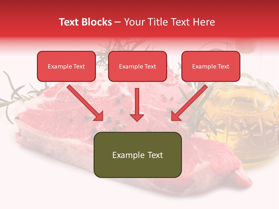 Protein Oil Dining PowerPoint Template