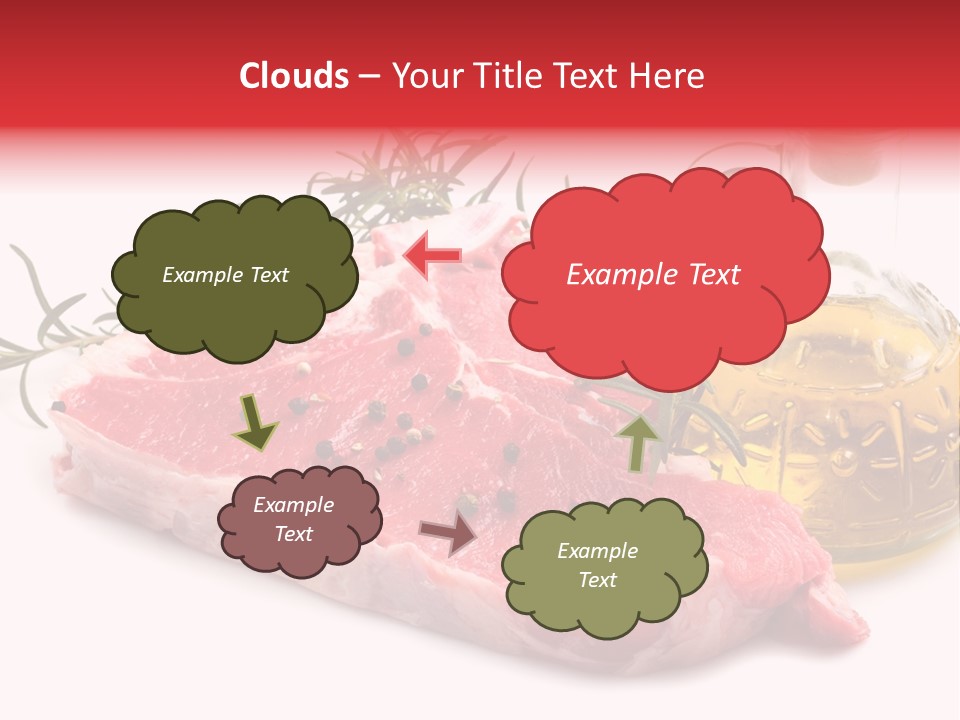 Protein Oil Dining PowerPoint Template