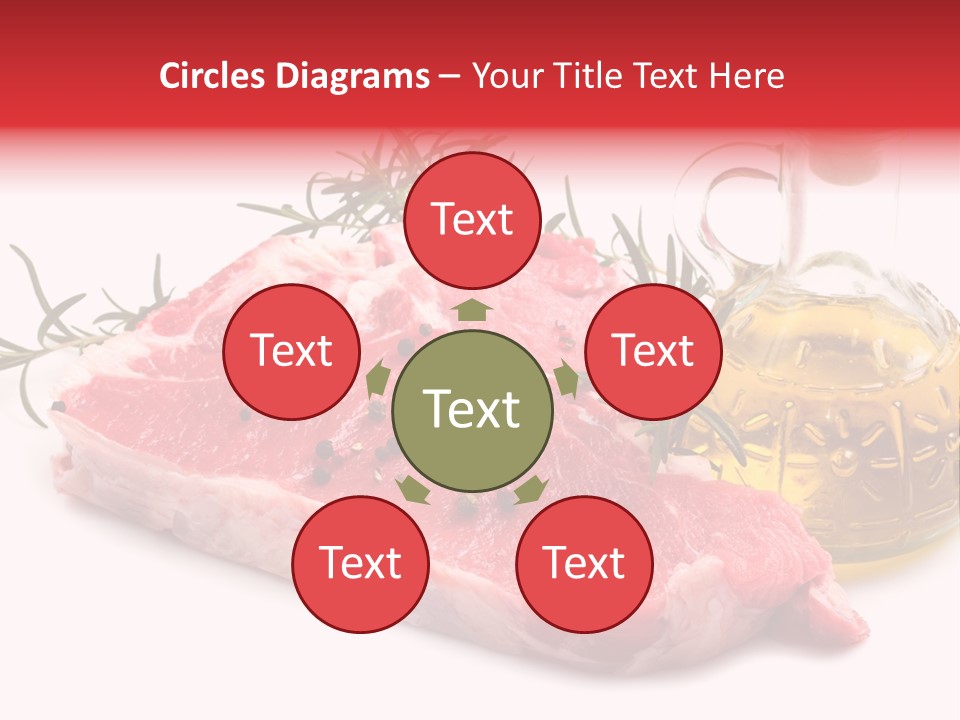 Protein Oil Dining PowerPoint Template