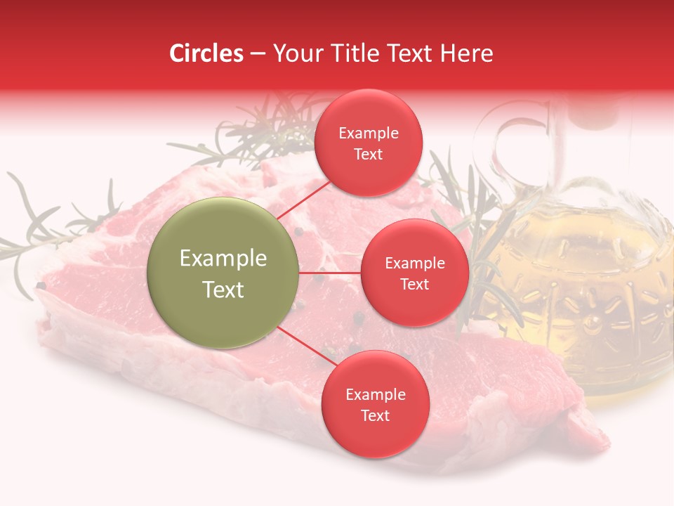 Protein Oil Dining PowerPoint Template