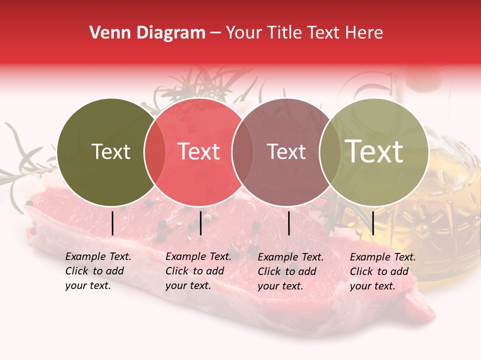 Protein Oil Dining PowerPoint Template