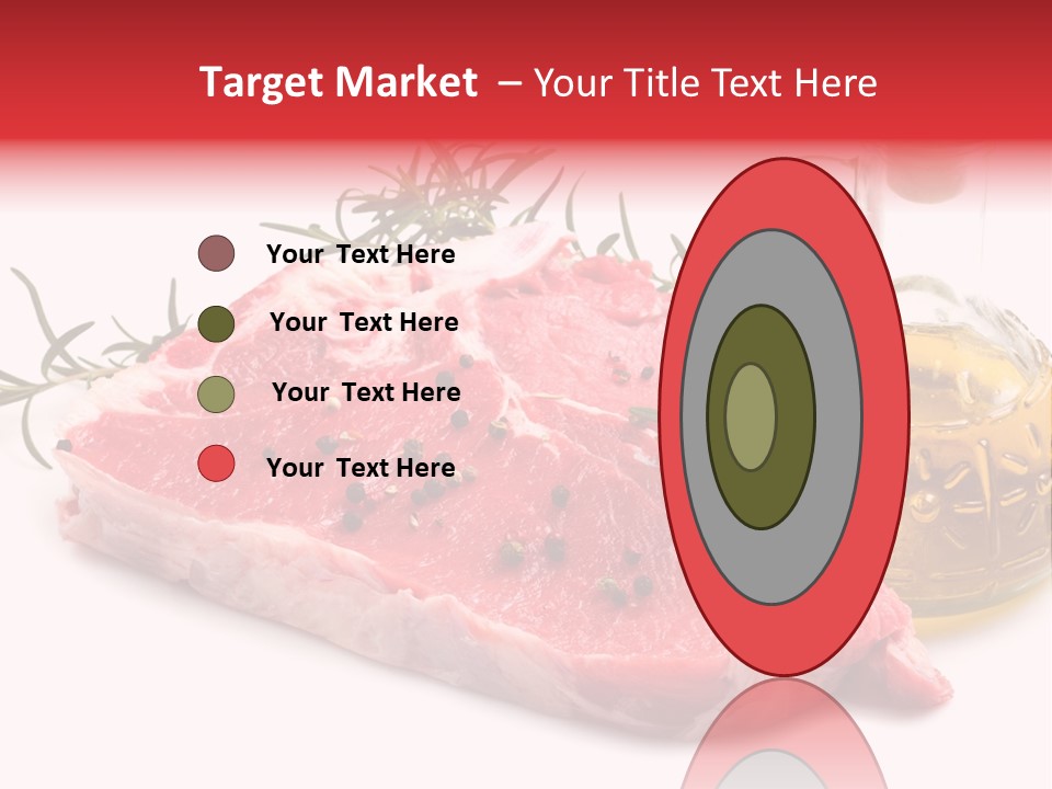 Protein Oil Dining PowerPoint Template