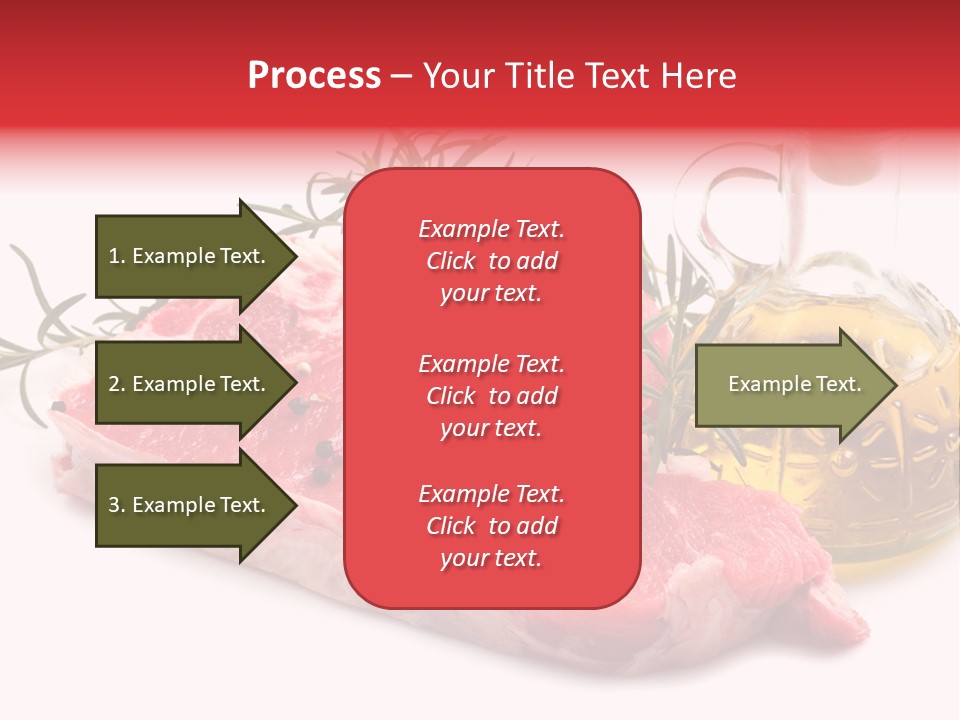 Protein Oil Dining PowerPoint Template