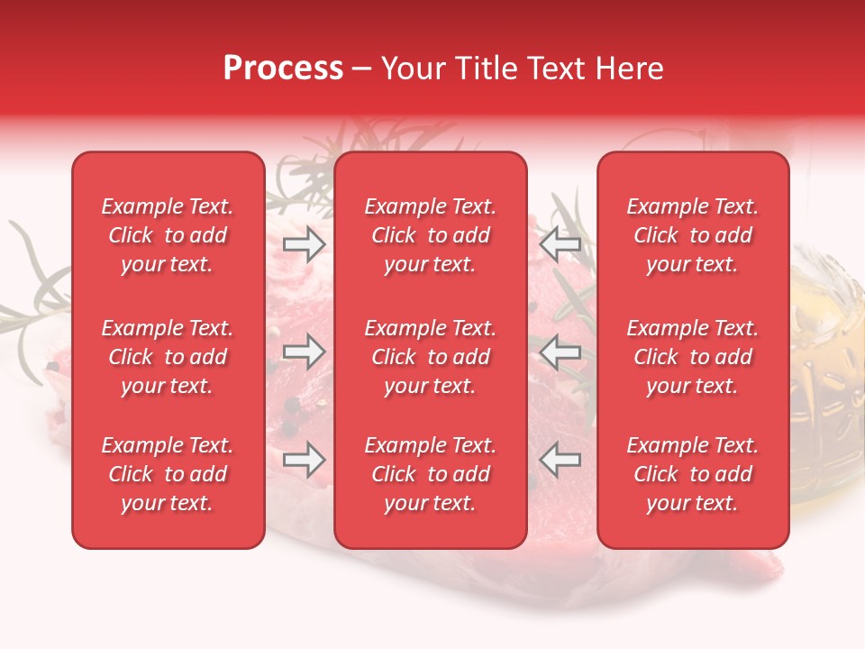 Protein Oil Dining PowerPoint Template