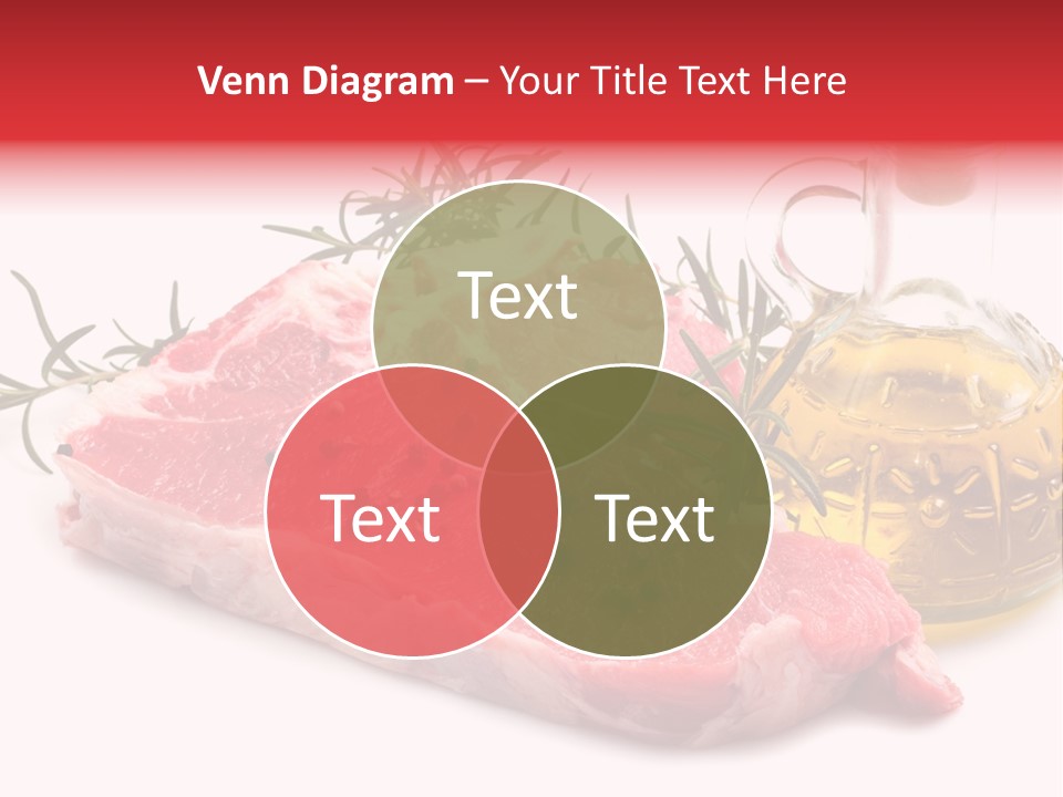 Protein Oil Dining PowerPoint Template