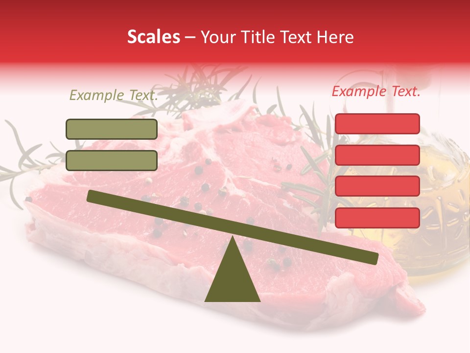 Protein Oil Dining PowerPoint Template