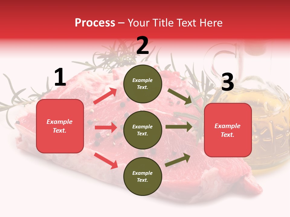 Protein Oil Dining PowerPoint Template