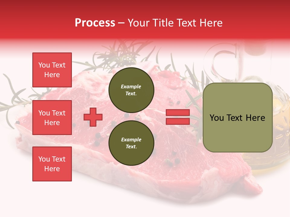 Protein Oil Dining PowerPoint Template
