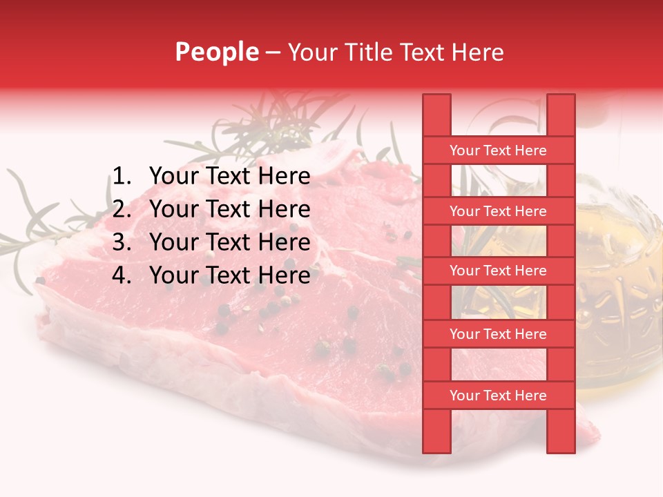 Protein Oil Dining PowerPoint Template