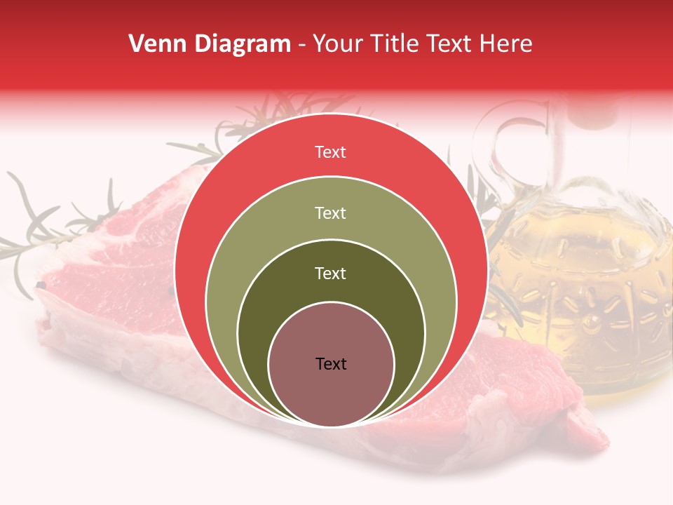 Protein Oil Dining PowerPoint Template