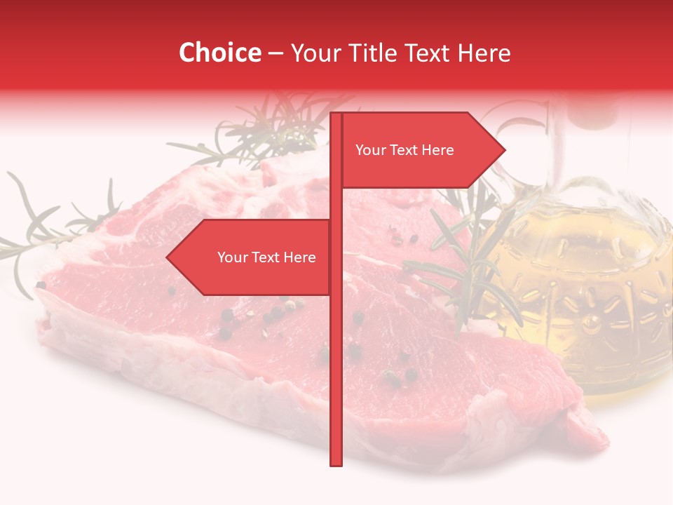 Protein Oil Dining PowerPoint Template