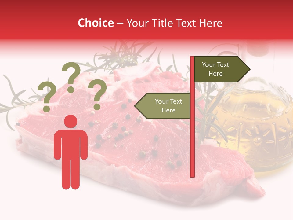 Protein Oil Dining PowerPoint Template