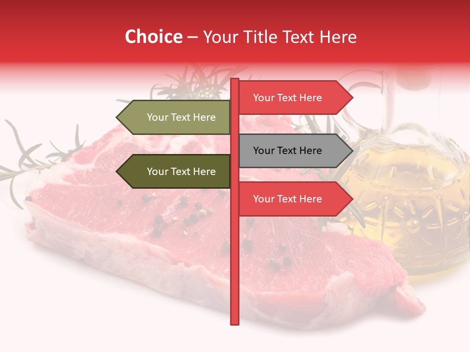 Protein Oil Dining PowerPoint Template