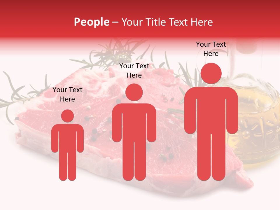 Protein Oil Dining PowerPoint Template