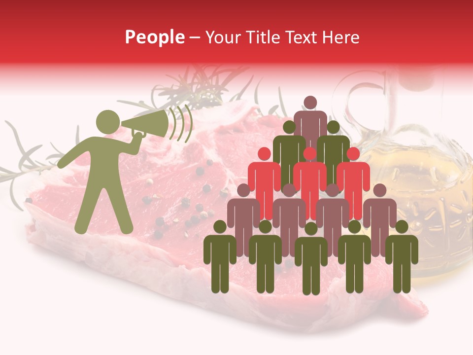 Protein Oil Dining PowerPoint Template