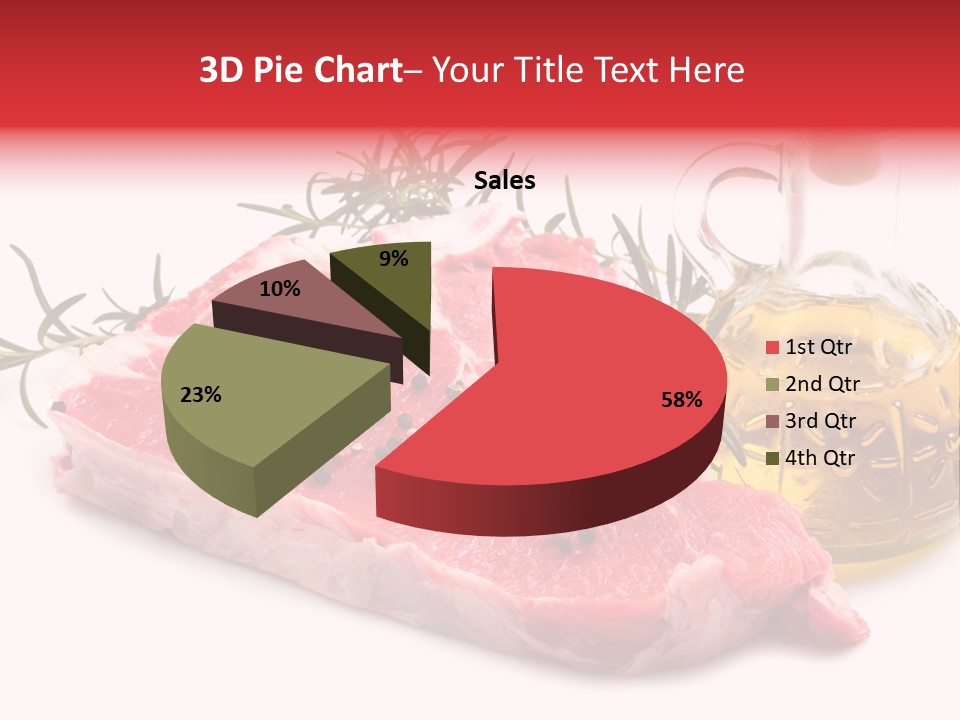 Protein Oil Dining PowerPoint Template