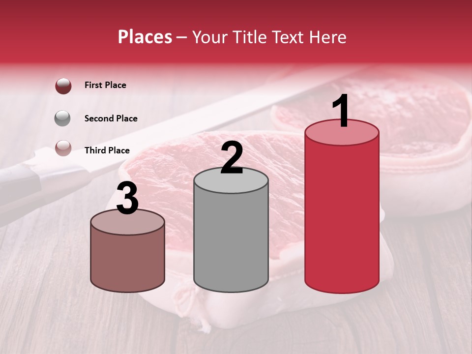 Cuisine Raw Wood PowerPoint Template