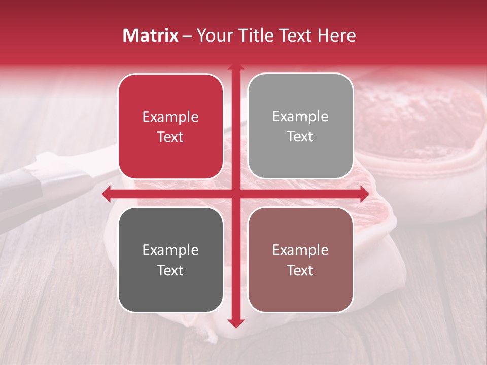 Cuisine Raw Wood PowerPoint Template