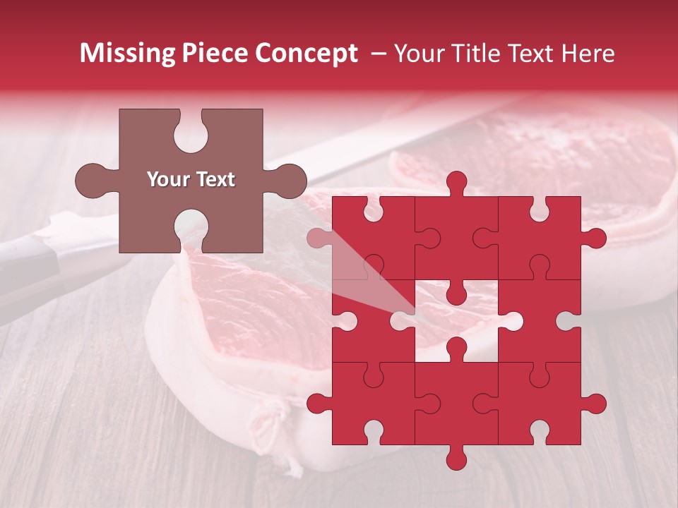 Cuisine Raw Wood PowerPoint Template