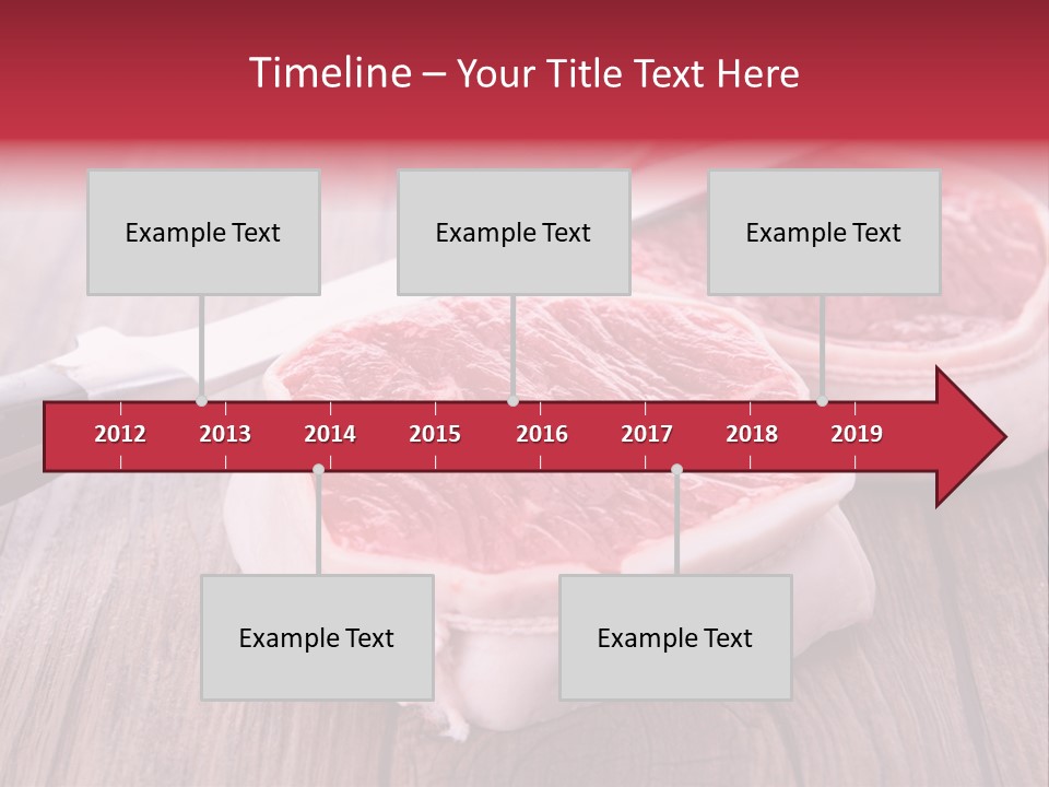 Cuisine Raw Wood PowerPoint Template