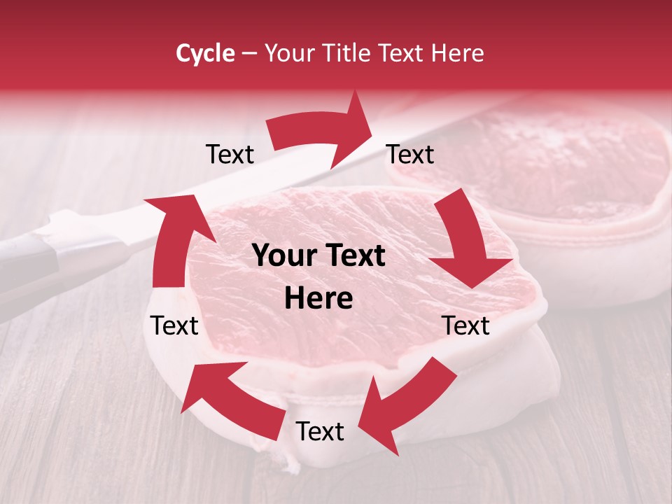 Cuisine Raw Wood PowerPoint Template