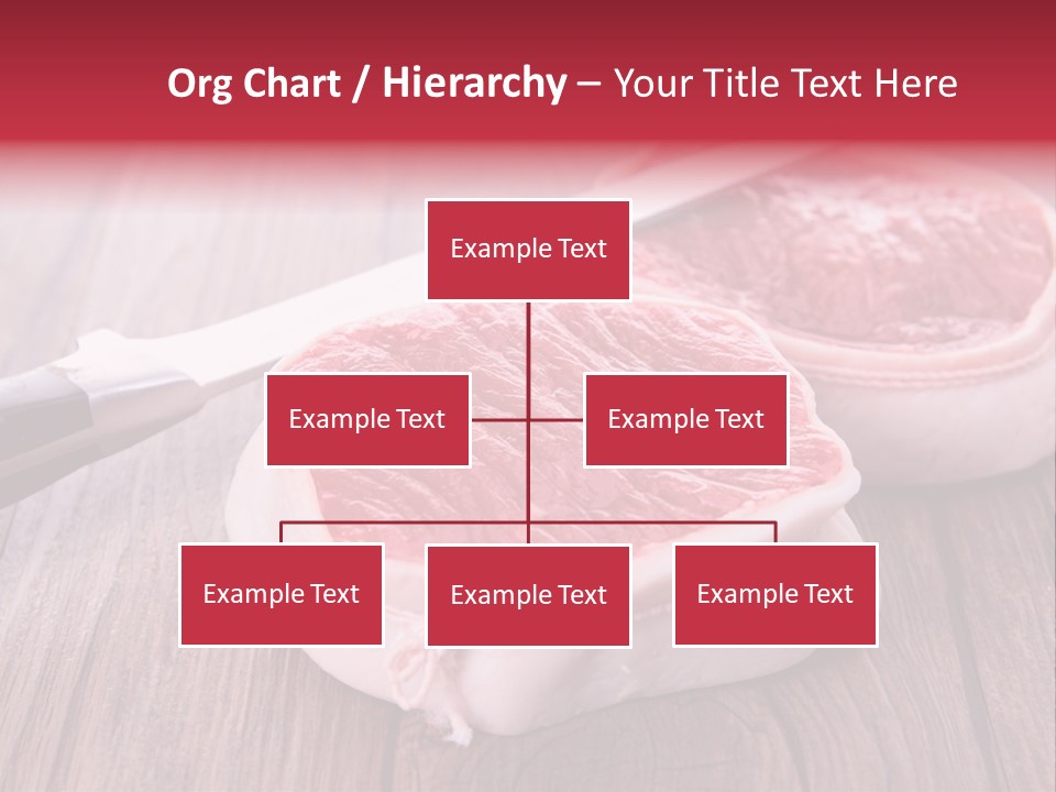 Cuisine Raw Wood PowerPoint Template